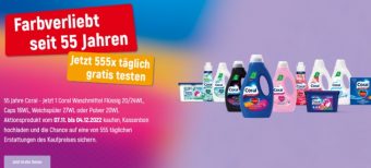 Coral Geld zurueck Aktion