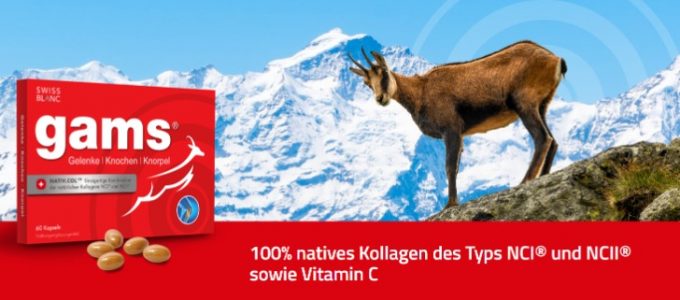 Kostenloses Test-Angebot: 30 Kollagen-Kapseln gratis erhalten
